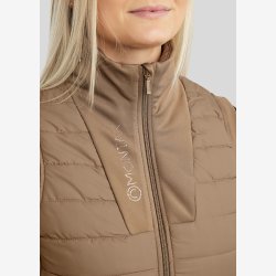 Montar Vest "Caroline Hybrid Bodywarmer" Taupe