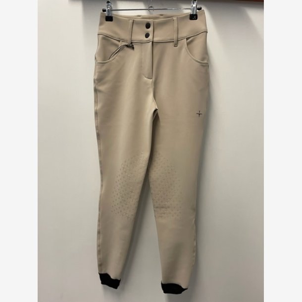 Trolle Projects Ridebukser Kngrip "New Star Cut High Waist" Beige