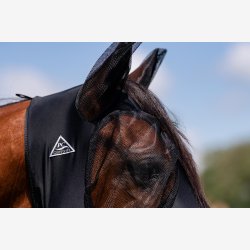 Professionals Choice Fluemaske "Comfort Fit NY m. hul til pandelokken" Black