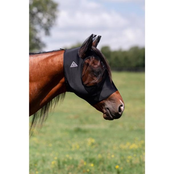 Professionals Choice Fluemaske "Comfort Fit NY m. hul til pandelokken" Black