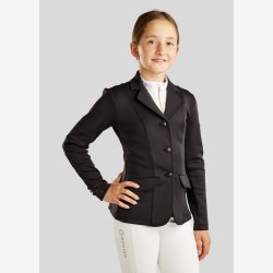 Montar St�vnejakke "Junior med Black Crystals" Black