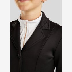 Montar St�vnejakke "Junior med Black Crystals" Black