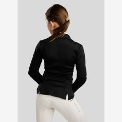 Montar St�vnejakke "Lila Junior Champagne Crystal tape and Crystals" Black