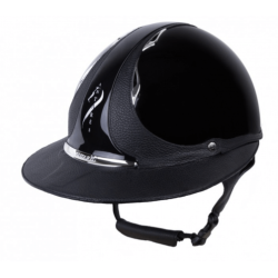 Antares Ridehjelm "Premium Eclipse" Glossy Sort