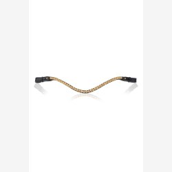 Utzon Equestrian Pandebnd "Elegant'' Black/Gold