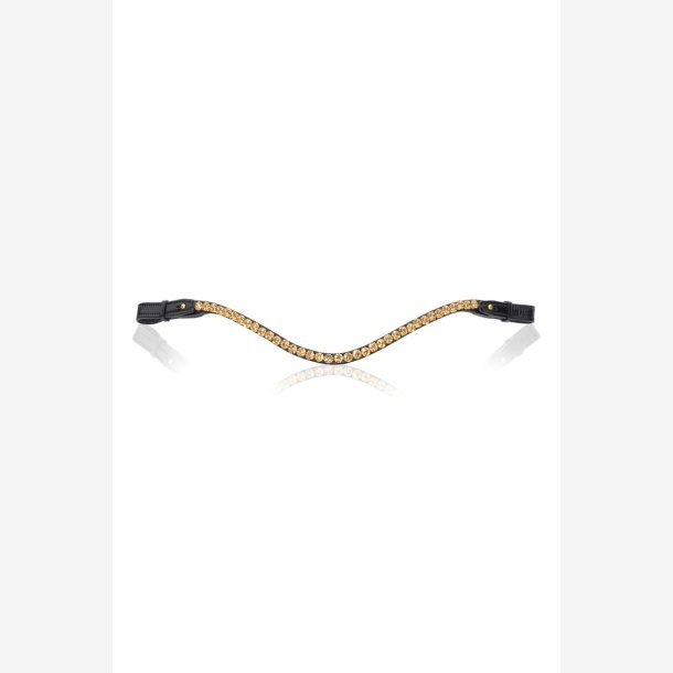 Utzon Equestrian Pandebnd "Elegant'' Black/Gold