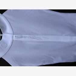 Samshield St�vnebluse "Gretta Short Sleeves" Hvid/Magnet