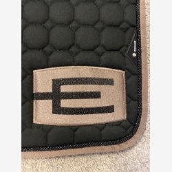 by Equality Line Springunderlag Octagon Black/Cappucino/Black Glitter