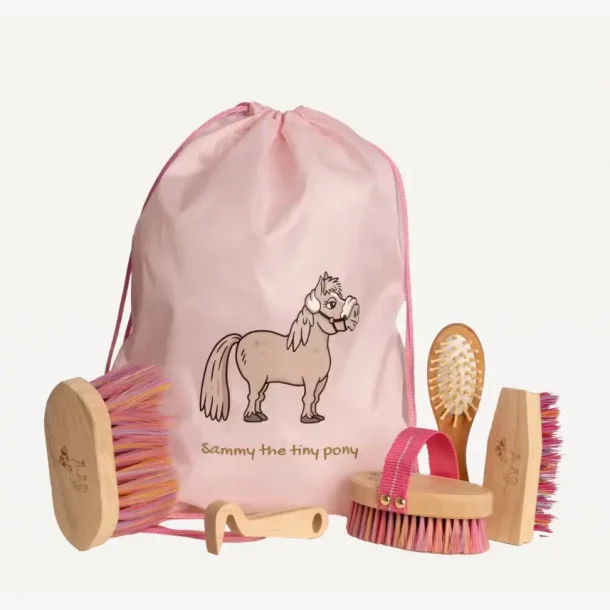 Kentucky Strigletaske "Sammy med strigler" Old Rose