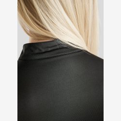 Montar Trningsbluse "Everly L/S Clear Crystals" Black