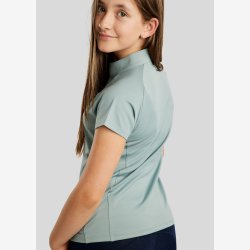 Montar Polo "Lila JUNIOR Polo S/S with Champagne Crystal Tape" Turin