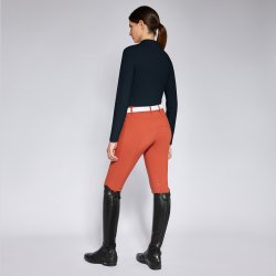 Cavalleria Toscana Trningsbluse "CT Tech Piquet L/S Training Zip" Navy