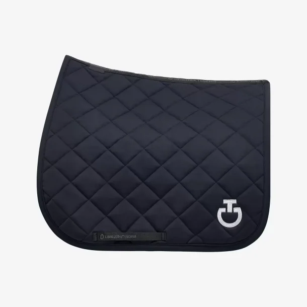 Cavalleria Toscana Underlag Dressur "CT Glitter Dressage Saddle Pad" Navy/Light Grey 