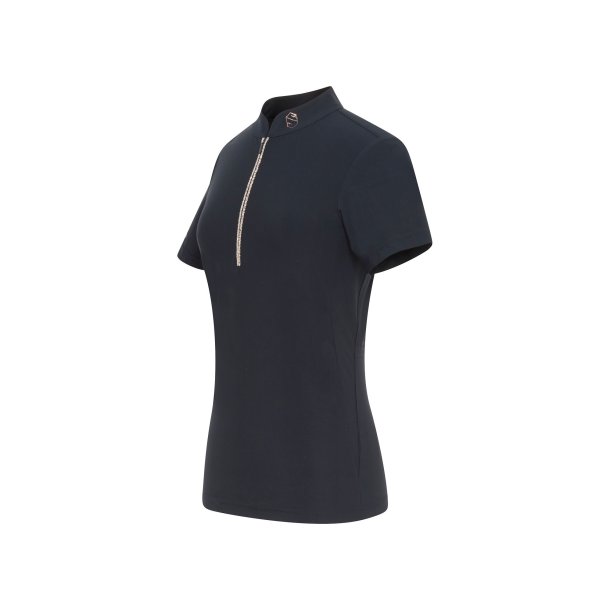 Samshield Trningsbluse "Bruna Short Sleeves" Navy Tone On Tone