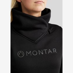 Montar Sweatshirt "Naja High Collar" Black
