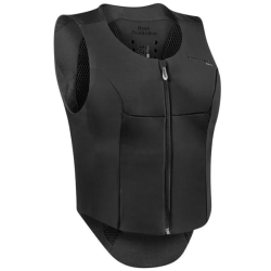 Komperdell Sikkerhedsvest "Ballistic Flex Fit Slim Cross Protector" Sort/Silver