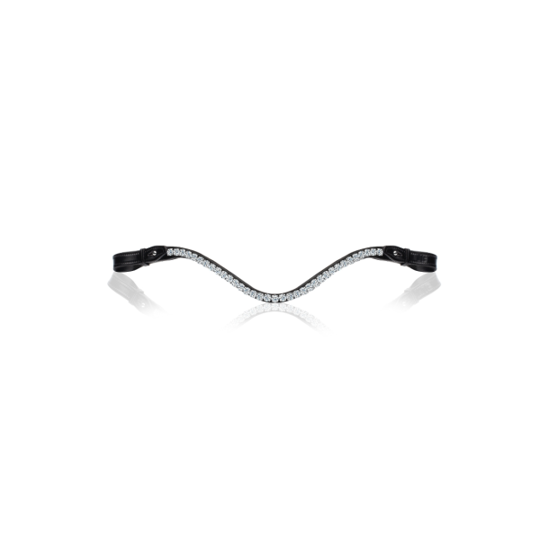 Utzon Equestrian Pandebnd "Solitaire'' Clear