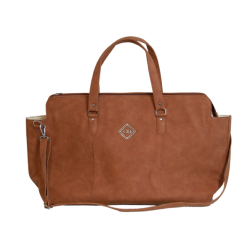 Kentucky Taske "Chestnut Travel Bag" Brun Str. L