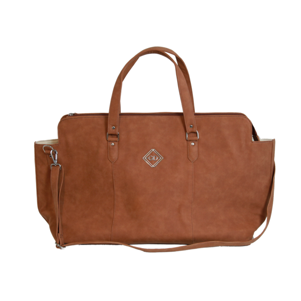 Kentucky Taske "Chestnut Travel Bag" Brun Str. L