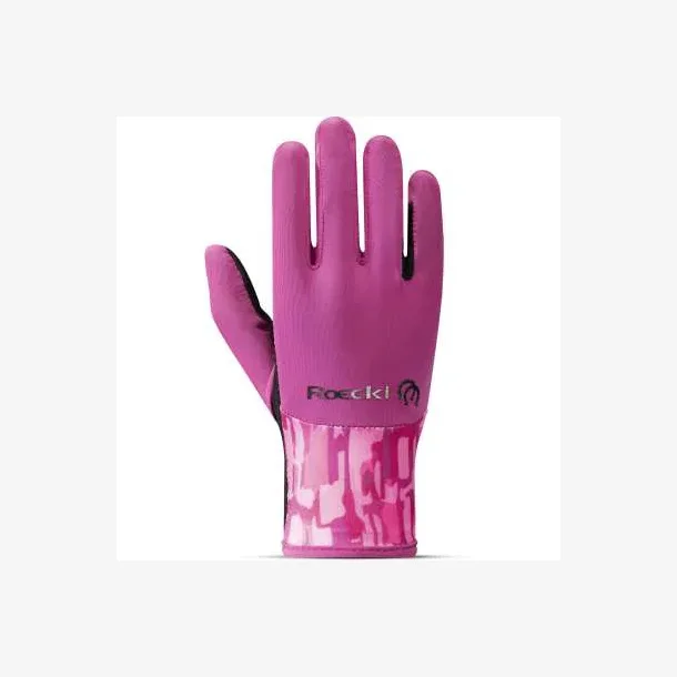 Roeckl Ridehandsker "Tryon 2" Junior Posh Pink