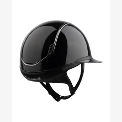 Samshield Ridehjelm Miss Shield 2,0 Glossy "Black Chrome Blazon og trim" Black