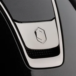 Samshield Ridehjelm Miss Shield 2,0 Glossy "Black Chrome Blazon og trim" Black