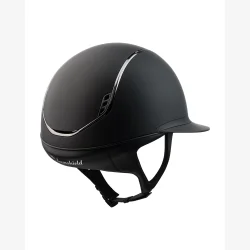 Samshield Ridehjelm Miss Shield 2,0 Matt"Black Chrome Blazon og trim" Black