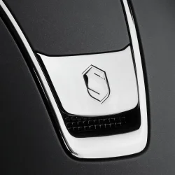 Samshield Ridehjelm Miss Shield 2,0 Matt"Black Chrome Blazon og trim" Black