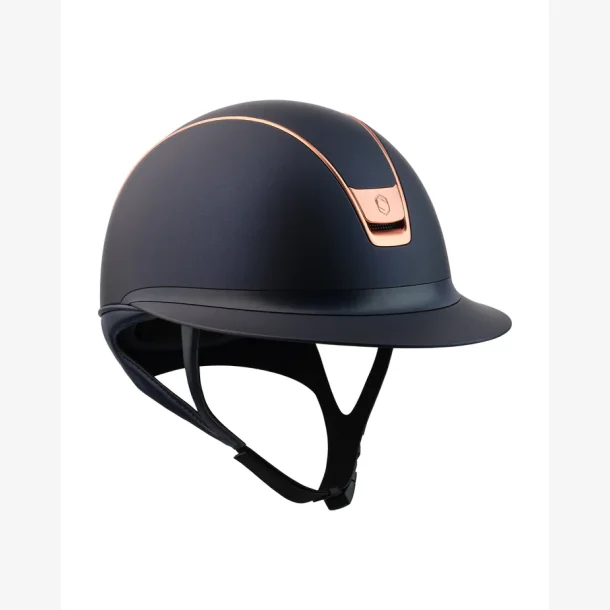 Samshield Ridehjelm Miss Shield 2,0 Matt Pink Gold Blazon og trim" Navy