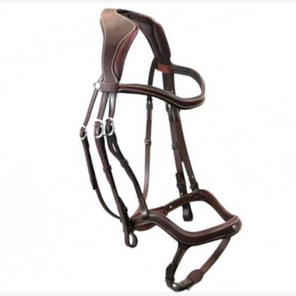 Antares Trense "Precision Bridle Y Noseband" Brun