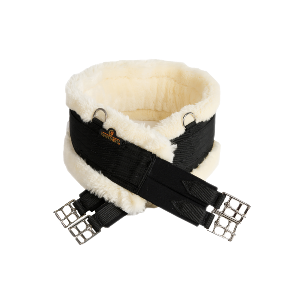 Kentucky Gjord "Sheepskin Girth" Black