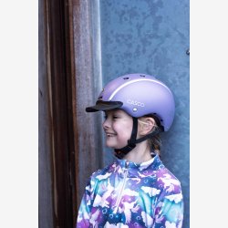 Casco Ridehjelm "Nori" Princess Violet