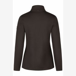 Eskadron Bluse "Half Zip Heritage 25/26" Black Truffle