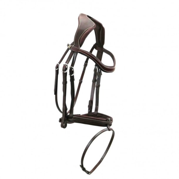 Antares Trense "Precision Bridle Comfort Noseband" Brun