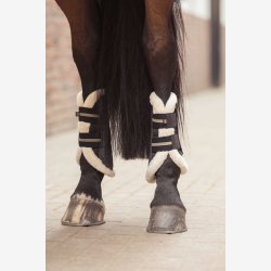 Eskadron Dressurgamacher "Mesh Faux Fur Heritage 24/25" Black