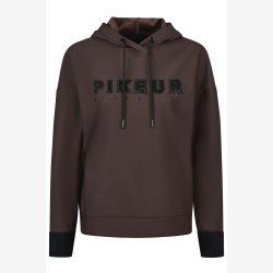 Pikeur Sweatshirt "Hoody Plushluxe" Chocolate Brown