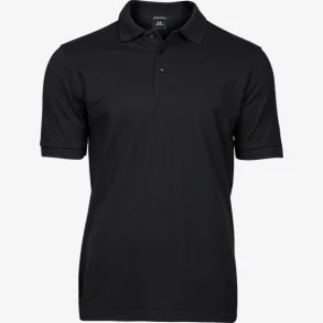TEE JAYS Polo Luxury Stretch Black