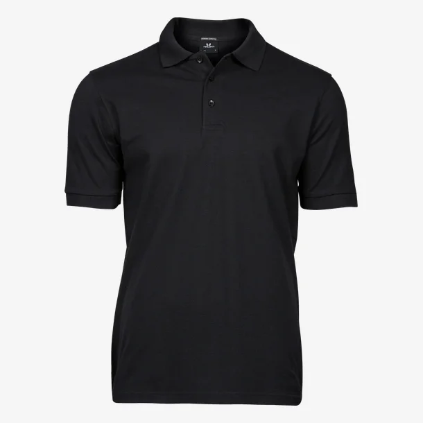 TEE JAYS Polo Luxury Stretch Black