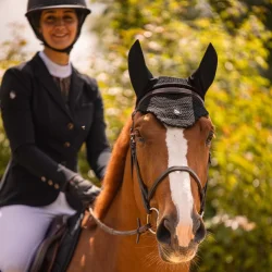 Samshield Hut "Fly Shield Swarovski" Black