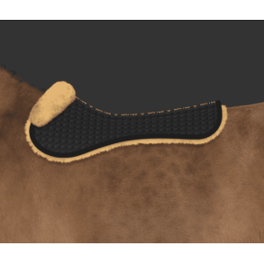 Mattes Pad m. Lam Sort/Natur