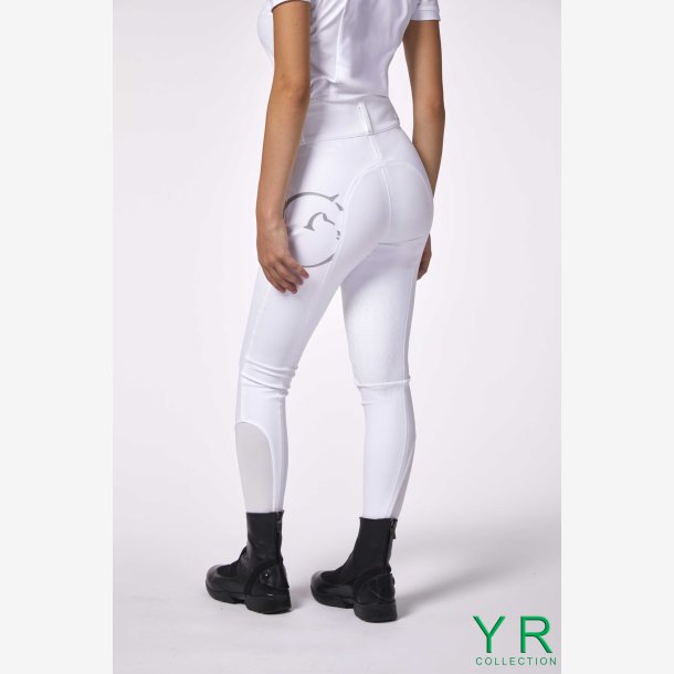 Vestrum YOUNG RIDER Ridebukser Fullgrip High Waist "Molveno V Fullgrip TK" Optical White