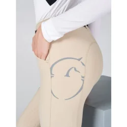 Vestrum Ridebukser Fullgrip High Waist "Molveno V Fullgrip TK" Light Beige