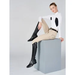 Vestrum Ridebukser Fullgrip High Waist "Molveno V Fullgrip TK" Light Beige