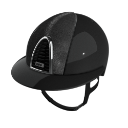 KEP Italia Cromo 2,0 Polo Visor Star Glitter Shine Black