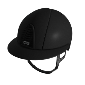 KEP Italia Cromo 2,0 Polo Visor Crystal strap Textile Black