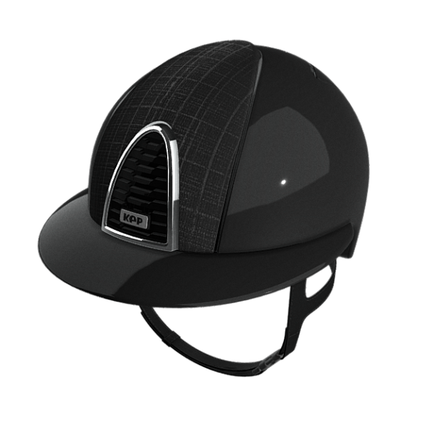 KEP Italia Cromo 2,0 Polo Visor Galassia Shine Black