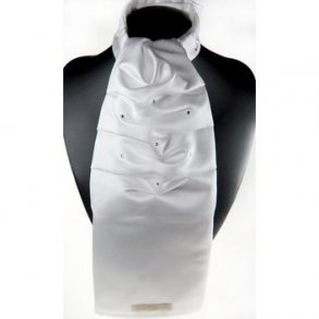 ShowQuest Plastron m. Swarovski Krystaller